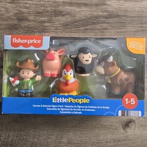 Little People Farmer & Animals Figure Set